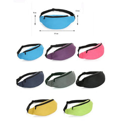 Nylon Waist Belt Pack Bag Pouch Multi-function Travel Bag