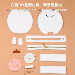 DIY Bag PU Dinosaur Bottom Base Drawstring Handbag Parts