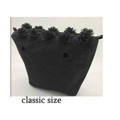 Canvas Flowery Inner Bag for OBag Accessory
