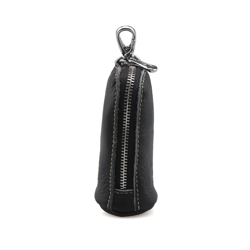Leather Car Key Case Female Business Key Wallet Housekeeper