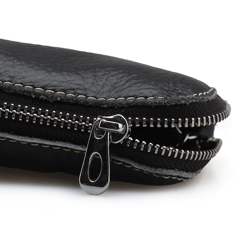 Leather Car Key Case Female Business Key Wallet Housekeeper