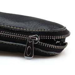 Leather Car Key Case Female Business Key Wallet Housekeeper