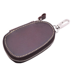 Leather Housekeeper Men Key Holder Wallet Car Keychain