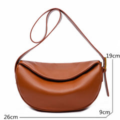 Genuine Leather Shoulder Bag Women's Handbag Cowhide Female Messenger Bag
