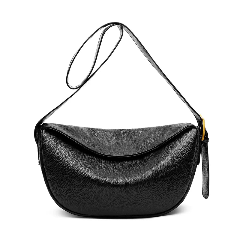 Genuine Leather Shoulder Bag Women's Handbag Cowhide Female Messenger Bag