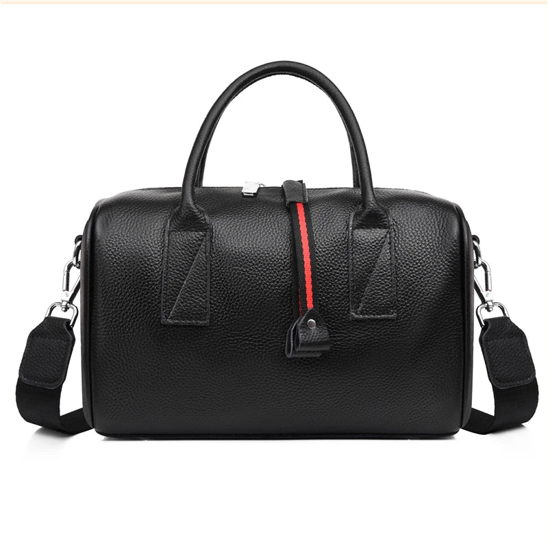 100% Leather Shoulder Bag Women's bag High Soft Cowhide Female Messenger Bag
