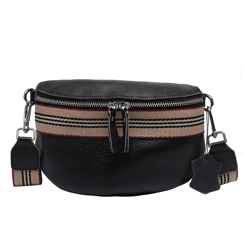 Winter Leather Shoulder Bag for Women