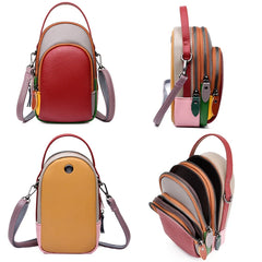 Leather Women Handbag Mini Shoulder Bag
