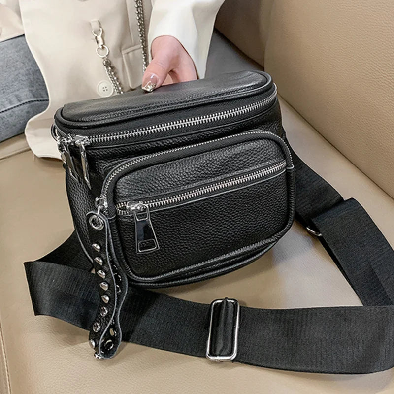 High Quality Leather Women's Shoulder Bag Tote Bag