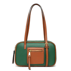 High-Quality Leather Women Handbags Soft Cowhide Shoulder Bag