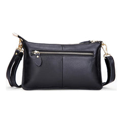Leather Women Messenger Bag Envelope Clutch Crossbody Purse