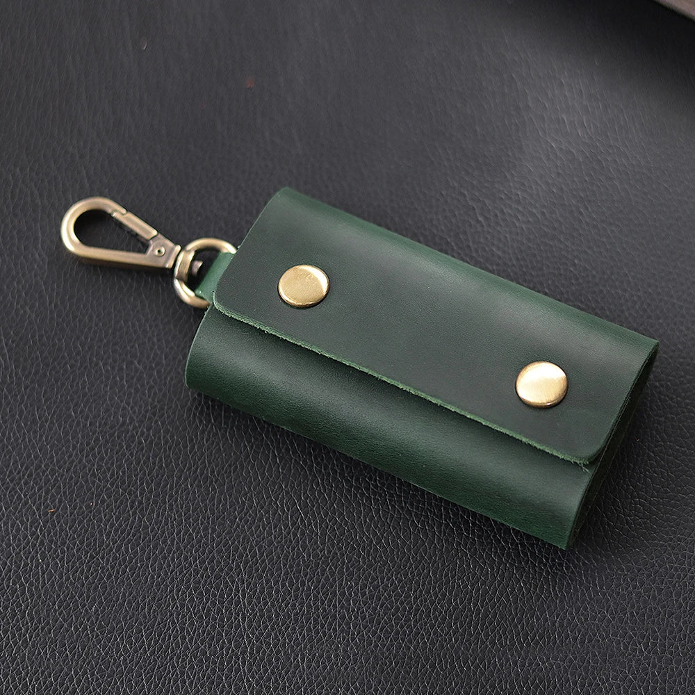 High-Quality Leather Multi-function Key Bag