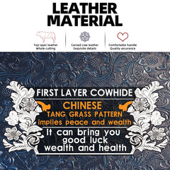 100% Leather Smart Key Holder Bag Retro DIY Housekeeper Key Hasp Purse