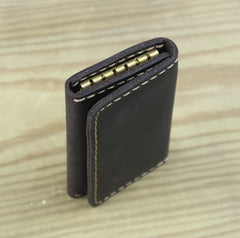 Vintage Leather Key Holder Key Wallet Men Women Key Organizer Pouch