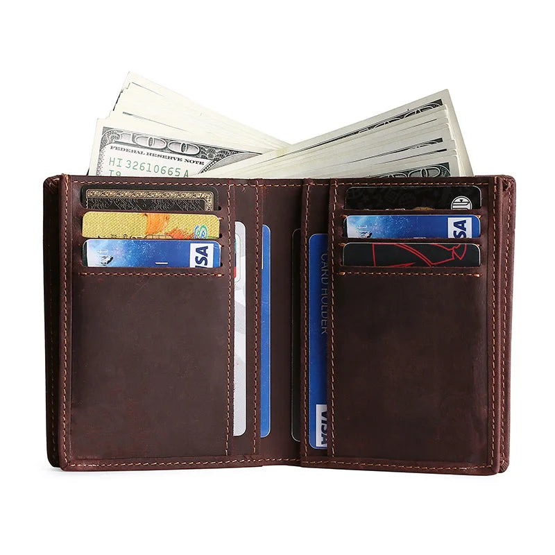 Vintage Italian Leather Wallet for Men