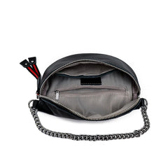 Cowhide Handbags Crossbody Saddle Bag Women's Shoulder Bag