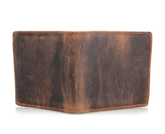 Men's Luxury Cow Leather Wallet Short Male Purse