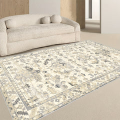Persian Area Rugs Boho Soft Carpet Anti-Skid TPR Backing Vintage Floor Mat