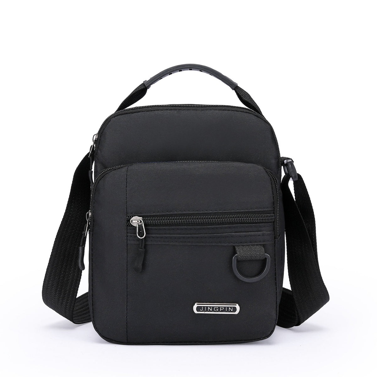 Men's Casual Shoulder Bag Water-Repellent Nylon Handbag