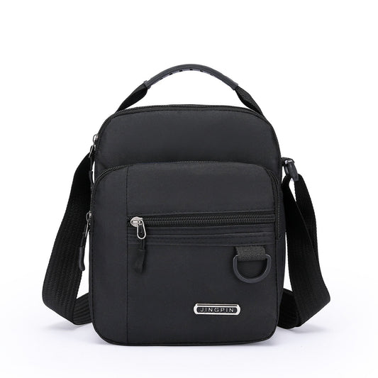 Men's Casual Shoulder Bag Water-Repellent Nylon Handbag