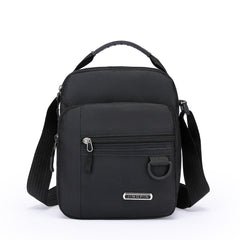Men's Casual Shoulder Bag Water-Repellent Nylon Handbag