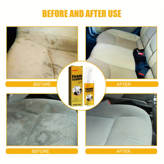 Car Interior Foam Cleaner Strong Decontamination Seat Cleaner