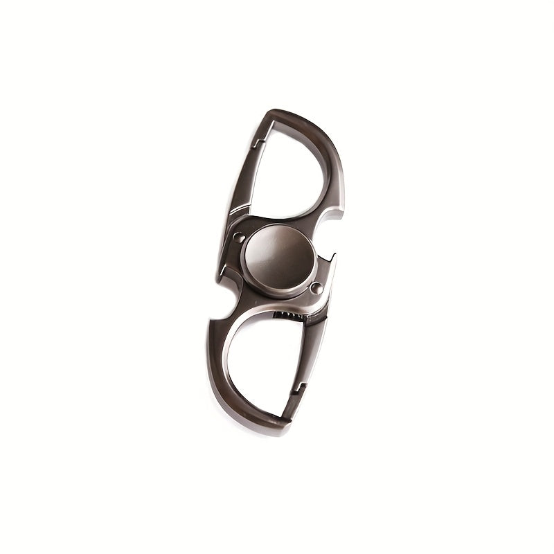 Metal Keychain Fingertip Gyroscope Spinner Non Sharp Functional Toy