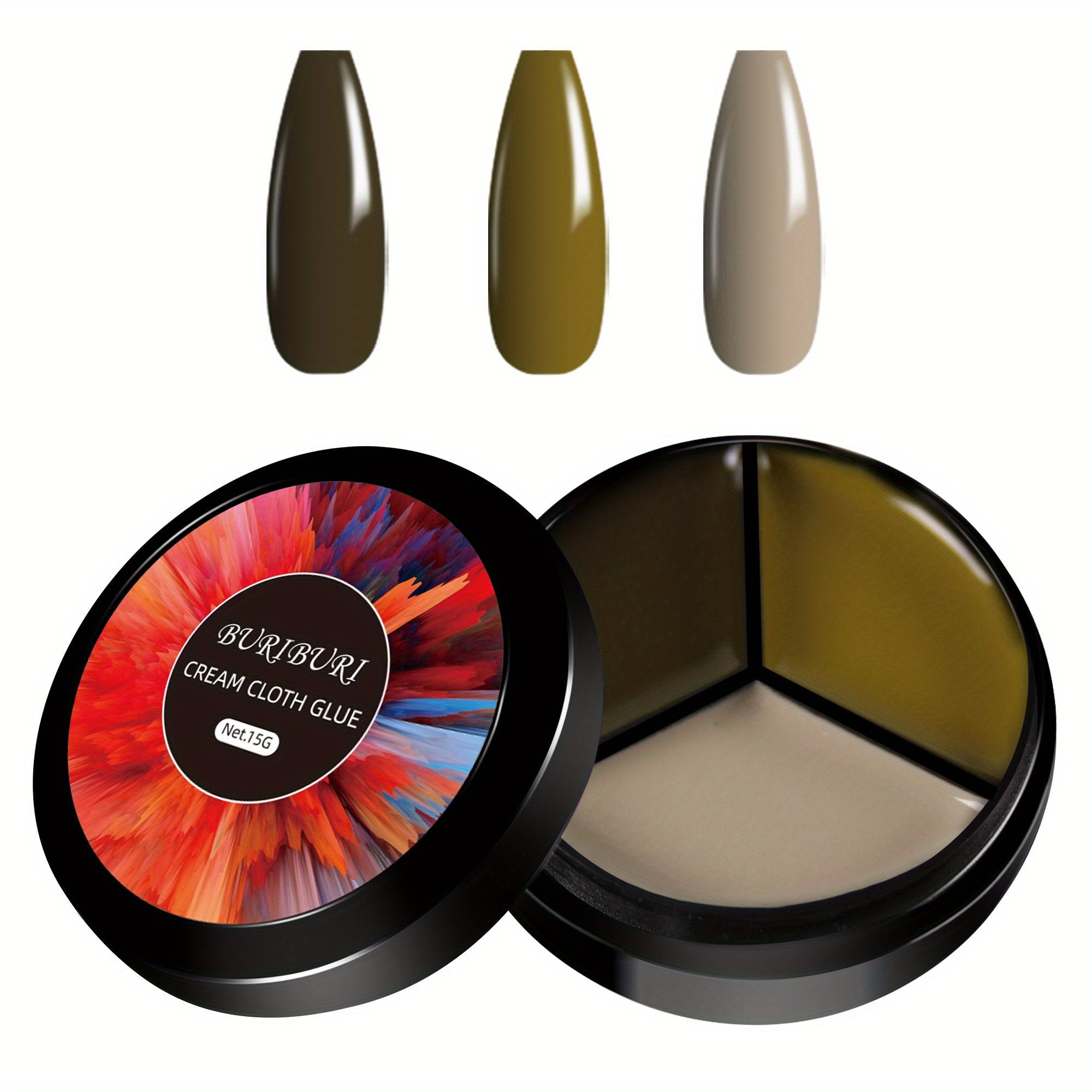 3-Piece Gel Nail Polish Set for Salon Results