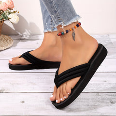 Women's Anti-Slip Beach Slides Flat Slippers