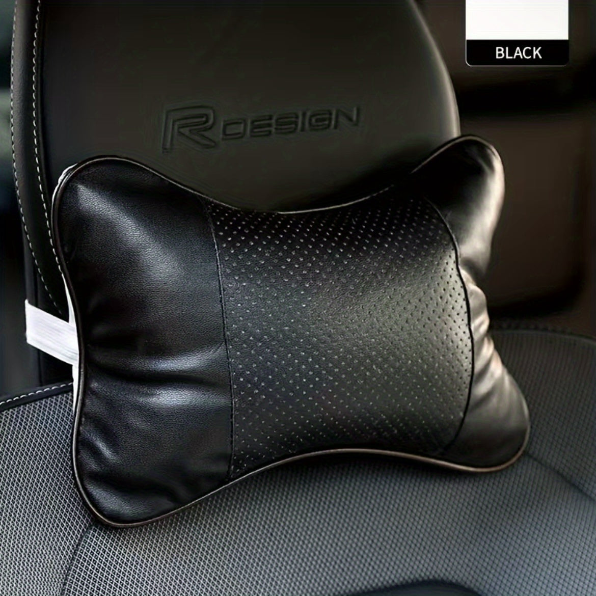 Car Headrest Neck Pillow Massage Breathable Car Seat Bone Pillow