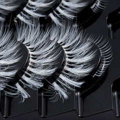 5 Pairs Faux Mink Soft Lashes Masquerade Cosplay Manga Lashes