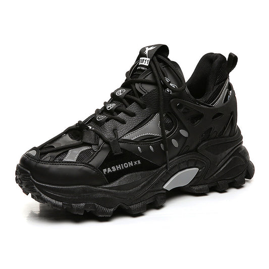 Men's Chunky Dad Sneakers Lace up Athletic Shoes