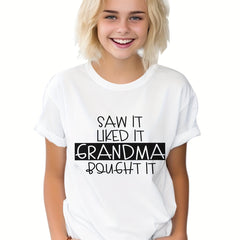 Kids Graphic Short Sleeve T shirt Summer Clothes Sports