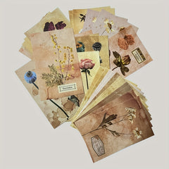 30PCS Dream Memories Series Material Pack Retro Artistic Material Paper