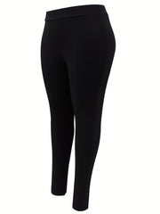  Solid High Rise High Stretch Skinny Leggings