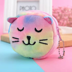 Cartoon Lipstick Storage Bag Coin Purse Wallet Bags for Girls