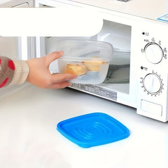 5pcs Round Food Sealed Box Set - Microwave Safe Bento Lunch Box