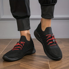 Women's Breathable Athletic Running Shoes Lace Up Casual Sneakers