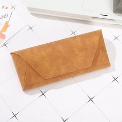 High-end Student Glasses Box, Leather Storage