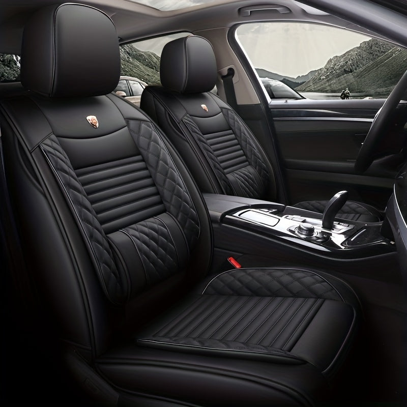 High-end 5 Seat Covers Universal Full Covered Car Seat Protectors