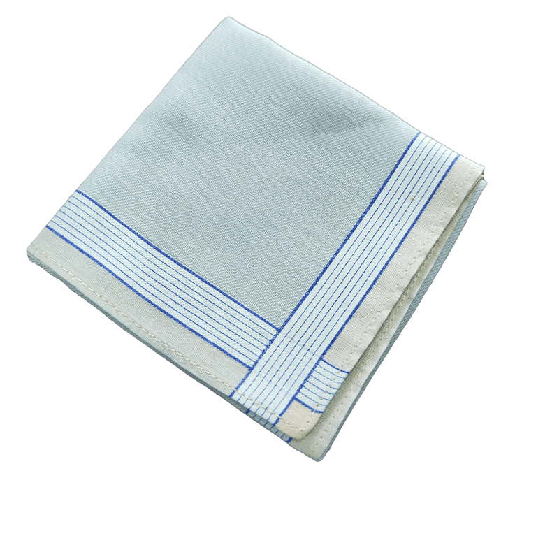 Men's Plaid Business Handkerchief Set