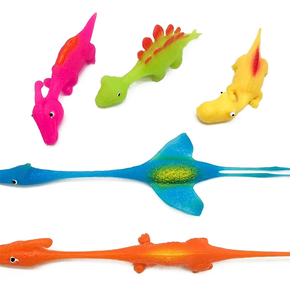 Catapult Launching Dinosaur Finger Toy - Fun Tricky Slingshot