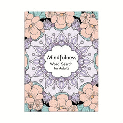 Mindfulness Relax Puzzle Book: Floral Alphabetical Word Lists