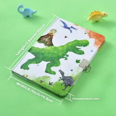 A5 Personalized Lock Diary Dinosaur Journal Notebook