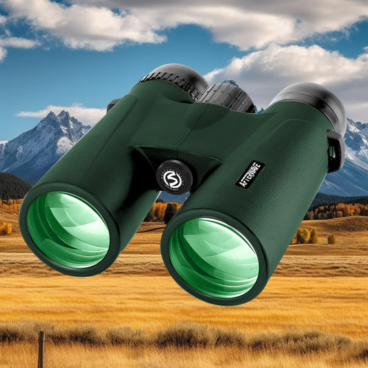 10x42 Binoculars Layer Coating Anti Slip Wear Resistant High Precision Adult