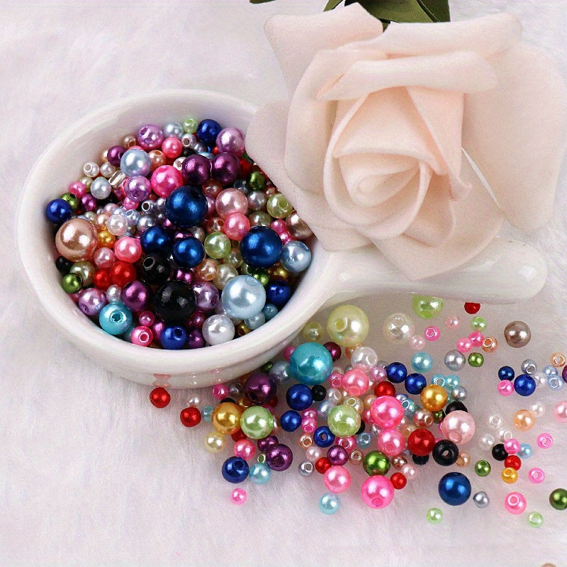 Ivory Pearl Craft Beads Loose Pearls For Jewelry Making