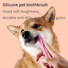 Dog Finger Toothbrush Silicone Brush Dog Brush Dog Teeth Cleaning