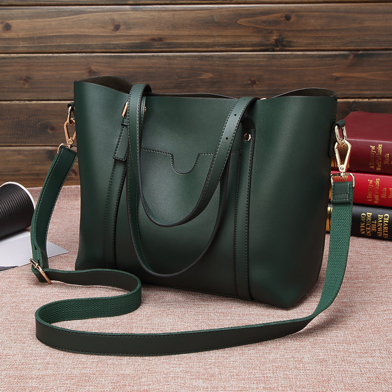 Large Capacity Women's Tote Bag Messenger Handbag