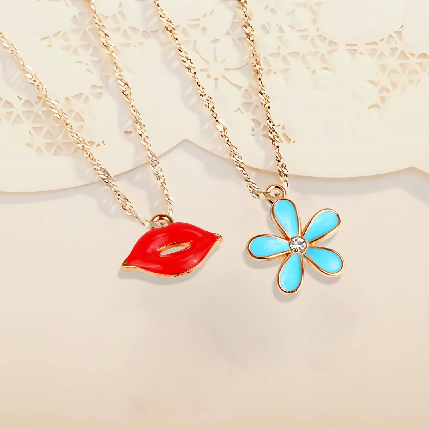 50pcs Assorted Enamel Charms for DIY Jewelry Making
