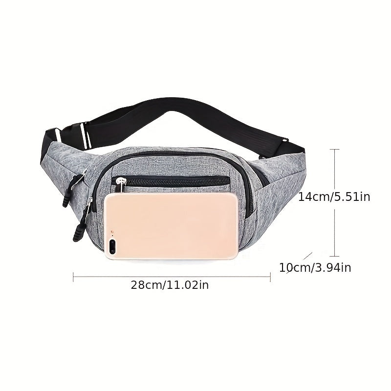 Multifunctional Portable Sports Waist Bag Lightweight Wear-resistant Bag